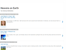 Tablet Screenshot of heavenlytravel.blogspot.com