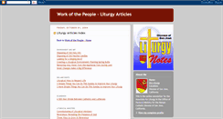 Desktop Screenshot of dsjliturgyliturgy.blogspot.com