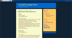 Desktop Screenshot of joyenglishcherassglong.blogspot.com