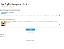 Tablet Screenshot of joyenglishcherassglong.blogspot.com