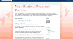 Desktop Screenshot of marybamford.blogspot.com