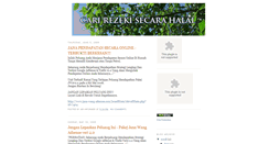 Desktop Screenshot of cari-rezeki-halal.blogspot.com
