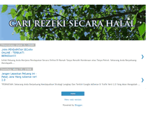 Tablet Screenshot of cari-rezeki-halal.blogspot.com