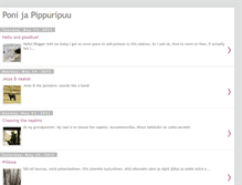 Tablet Screenshot of pippuripuu.blogspot.com