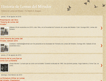 Tablet Screenshot of historiadelomasdelmirador.blogspot.com