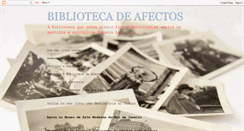 Desktop Screenshot of bibliotecadeafectos.blogspot.com