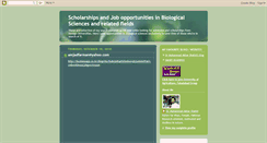 Desktop Screenshot of myscholarshiplinks.blogspot.com