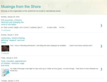 Tablet Screenshot of musingsfromtheshore.blogspot.com