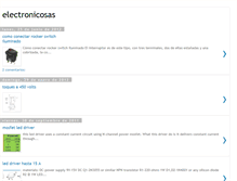 Tablet Screenshot of electronicosas.blogspot.com