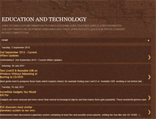 Tablet Screenshot of nanoinfotech.blogspot.com