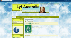 Desktop Screenshot of lyfaustralia.blogspot.com