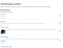 Tablet Screenshot of interferenta-luminii-11-d.blogspot.com