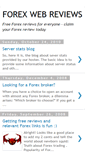 Mobile Screenshot of forexwebs.blogspot.com