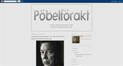 Desktop Screenshot of pobelforakt.blogspot.com