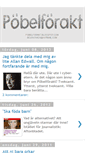 Mobile Screenshot of pobelforakt.blogspot.com
