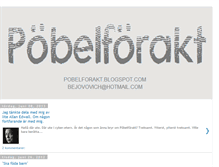 Tablet Screenshot of pobelforakt.blogspot.com