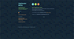 Desktop Screenshot of highlandermedia.blogspot.com