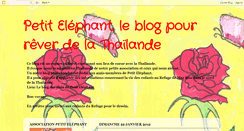 Desktop Screenshot of petit-elephant.blogspot.com