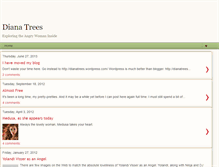 Tablet Screenshot of dianatrees.blogspot.com