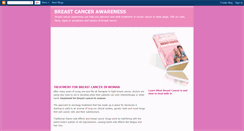 Desktop Screenshot of breastcancerlists.blogspot.com