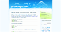 Desktop Screenshot of journaldeguillaume.blogspot.com