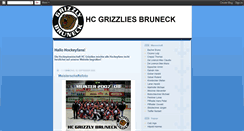 Desktop Screenshot of grizzlies-bruneck.blogspot.com