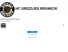 Tablet Screenshot of grizzlies-bruneck.blogspot.com