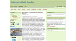 Desktop Screenshot of environmentconsultant.blogspot.com