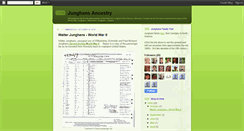 Desktop Screenshot of junghanshistory.blogspot.com
