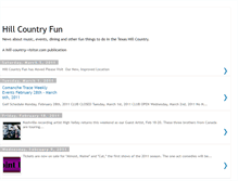 Tablet Screenshot of hillcountryfun.blogspot.com