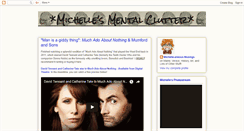 Desktop Screenshot of michellesmentalclutter.blogspot.com