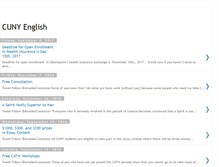 Tablet Screenshot of cunyenglish.blogspot.com