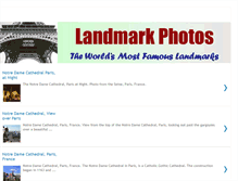 Tablet Screenshot of landmarkphotos.blogspot.com