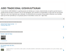 Tablet Screenshot of judotradicionalgoshinjutsukan.blogspot.com