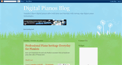 Desktop Screenshot of bestdigitalpianos.blogspot.com