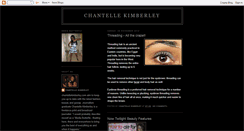 Desktop Screenshot of chantellekimberley.blogspot.com