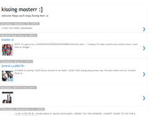 Tablet Screenshot of kissing-monsterr.blogspot.com