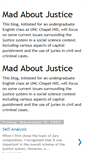 Mobile Screenshot of madaboutjustice.blogspot.com