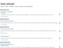 Tablet Screenshot of geekattitude.blogspot.com