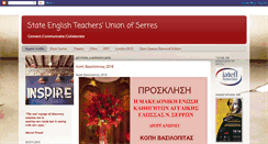 Desktop Screenshot of englishteachersinserres.blogspot.com
