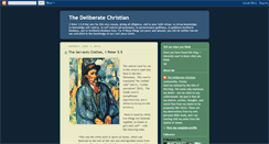 Desktop Screenshot of deliberatechristian.blogspot.com