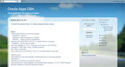 Desktop Screenshot of oracleapplicationdba.blogspot.com