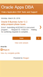 Mobile Screenshot of oracleapplicationdba.blogspot.com