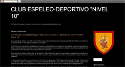 Desktop Screenshot of espeleopadul.blogspot.com