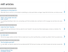 Tablet Screenshot of milfarticles.blogspot.com