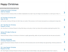 Tablet Screenshot of christmasgiftideasandtips.blogspot.com