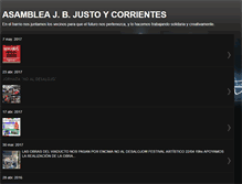 Tablet Screenshot of jbjustoycorrientes.blogspot.com