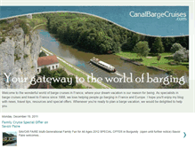 Tablet Screenshot of canalbargecruises.blogspot.com