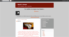 Desktop Screenshot of mystictears-dream.blogspot.com