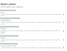 Tablet Screenshot of mystictears-dream.blogspot.com